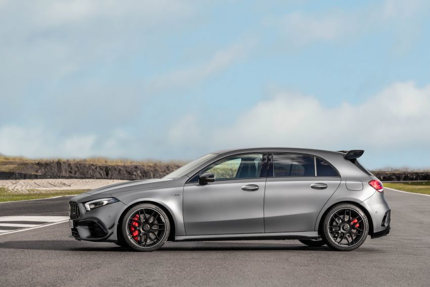 W177 Mercedes-AMG A45 4Matic+ debuts with up to 421 PS, 500 Nm – 0-100 km/h in 3.9s; Drift mode 981641