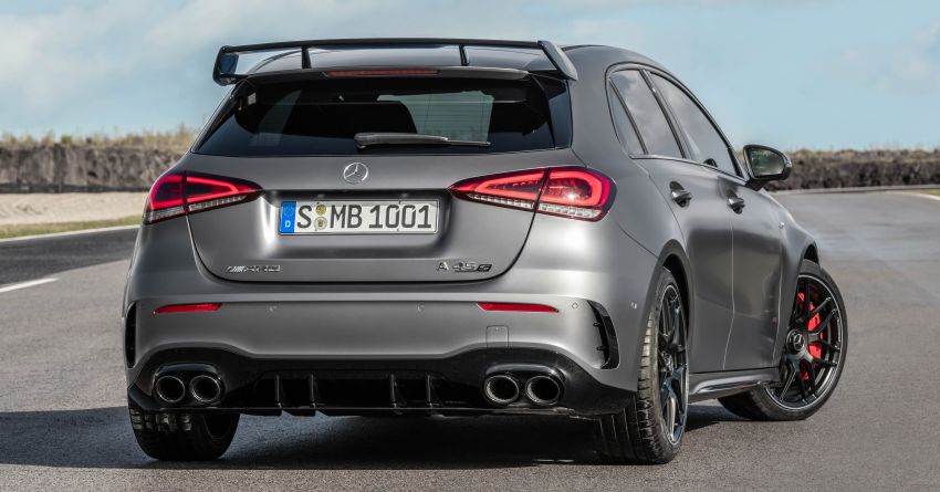 W177 Mercedes-AMG A45 4Matic+ debuts with up to 421 PS, 500 Nm – 0-100 km/h in 3.9s; Drift mode 981653