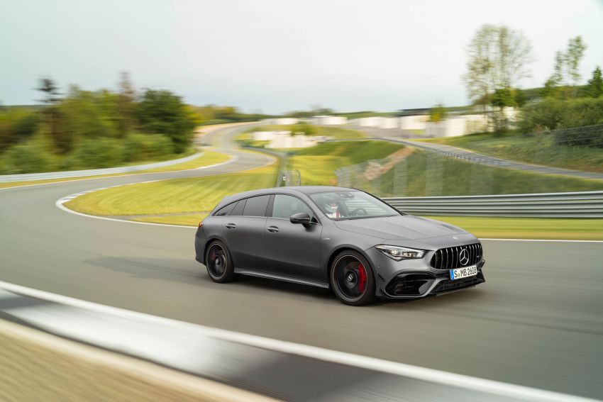 X118 Mercedes-AMG CLA45 4Matic+ Shooting Brake debuts – up to 416 hp, zero to 100 km/h in 4 seconds 986801