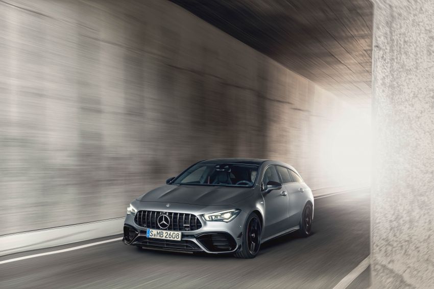 X118 Mercedes-AMG CLA45 4Matic+ Shooting Brake debuts – up to 416 hp, zero to 100 km/h in 4 seconds 986830