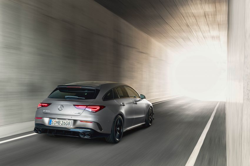 X118 Mercedes-AMG CLA45 4Matic+ Shooting Brake debuts – up to 416 hp, zero to 100 km/h in 4 seconds 986833
