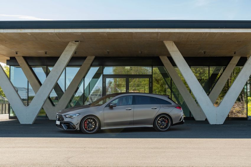 X118 Mercedes-AMG CLA45 4Matic+ Shooting Brake debuts – up to 416 hp, zero to 100 km/h in 4 seconds 986837