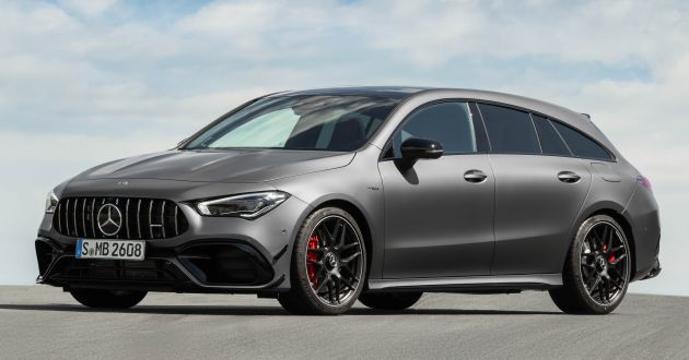 Mercedes-AMG CLA45 4Matic+ Shooting Brake X118 – 416 hp dan 500 Nm tork, ruang simpanan lebih luas