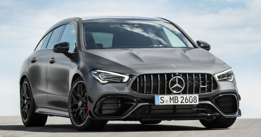 X118 Mercedes-AMG CLA45 4Matic+ Shooting Brake debuts – up to 416 hp, zero to 100 km/h in 4 seconds 986840