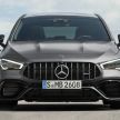 Mercedes-AMG CLA45 4Matic+ Shooting Brake X118 – 416 hp dan 500 Nm tork, ruang simpanan lebih luas