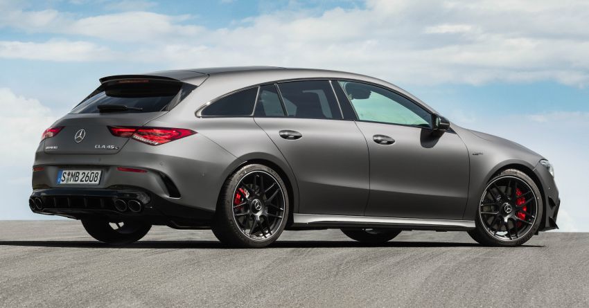 Mercedes-AMG CLA45 4Matic+ Shooting Brake X118 – 416 hp dan 500 Nm tork, ruang simpanan lebih luas 986890