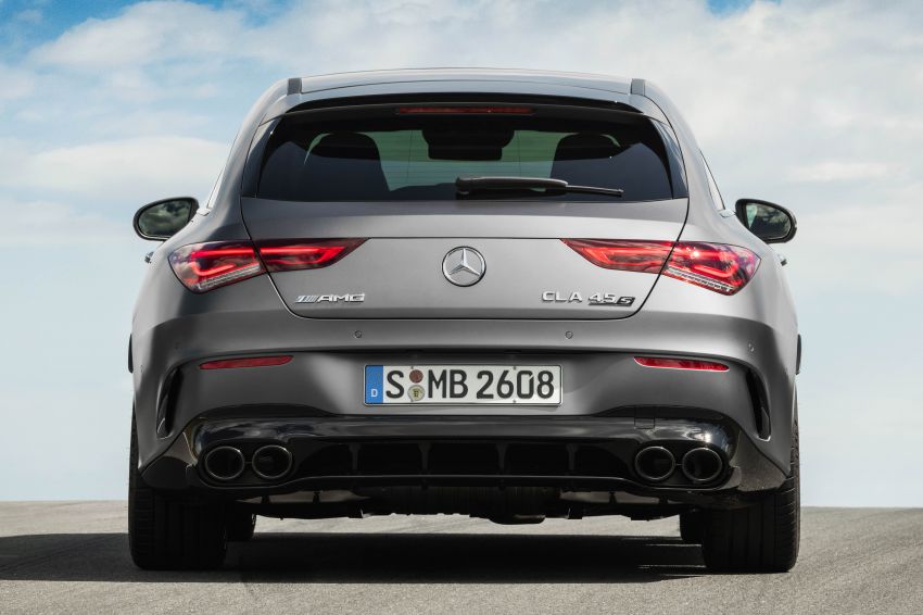 X118 Mercedes-AMG CLA45 4Matic+ Shooting Brake debuts – up to 416 hp, zero to 100 km/h in 4 seconds 986845