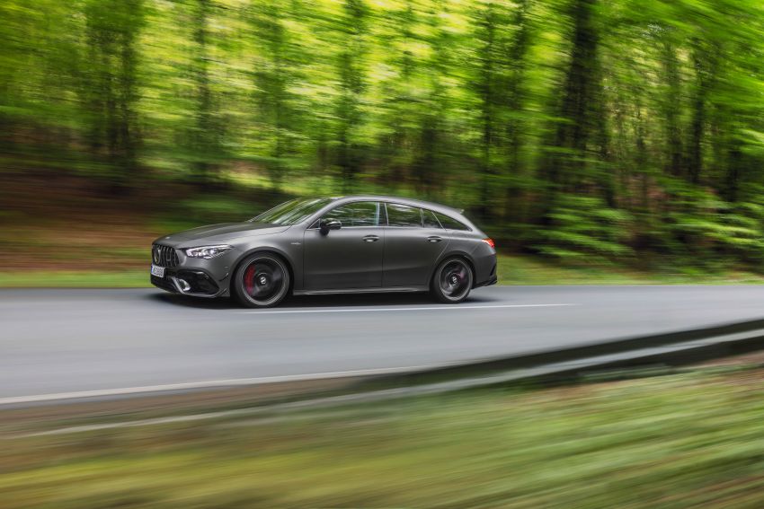 X118 Mercedes-AMG CLA45 4Matic+ Shooting Brake debuts – up to 416 hp, zero to 100 km/h in 4 seconds 986804