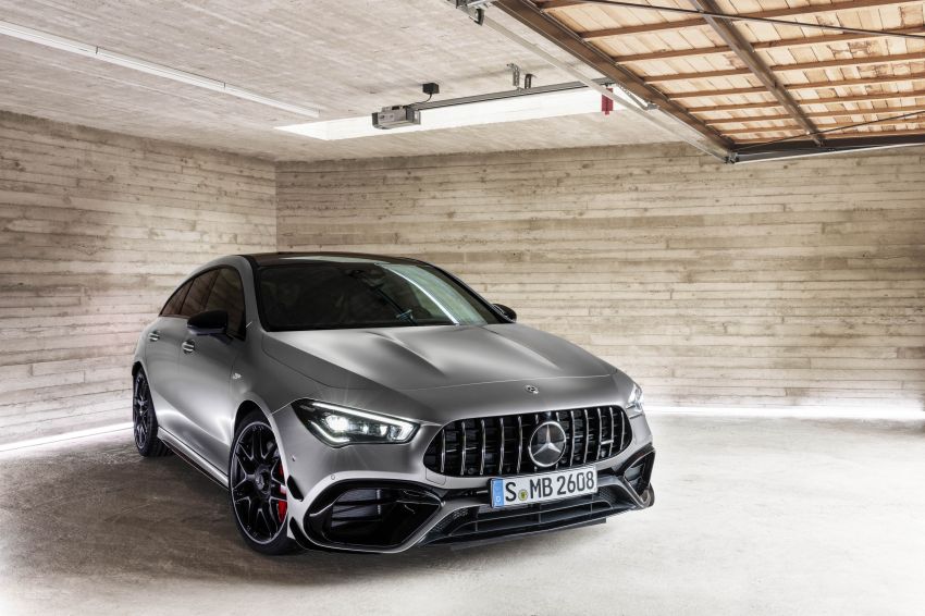 X118 Mercedes-AMG CLA45 4Matic+ Shooting Brake debuts – up to 416 hp, zero to 100 km/h in 4 seconds 986858