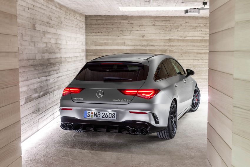 X118 Mercedes-AMG CLA45 4Matic+ Shooting Brake debuts – up to 416 hp, zero to 100 km/h in 4 seconds 986860