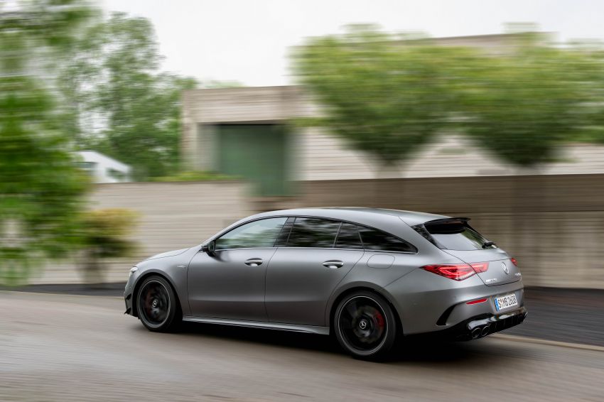 X118 Mercedes-AMG CLA45 4Matic+ Shooting Brake debuts – up to 416 hp, zero to 100 km/h in 4 seconds 986861