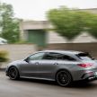 Mercedes-AMG CLA45 4Matic+ Shooting Brake X118 – 416 hp dan 500 Nm tork, ruang simpanan lebih luas