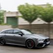 X118 Mercedes-AMG CLA45 4Matic+ Shooting Brake debuts – up to 416 hp, zero to 100 km/h in 4 seconds