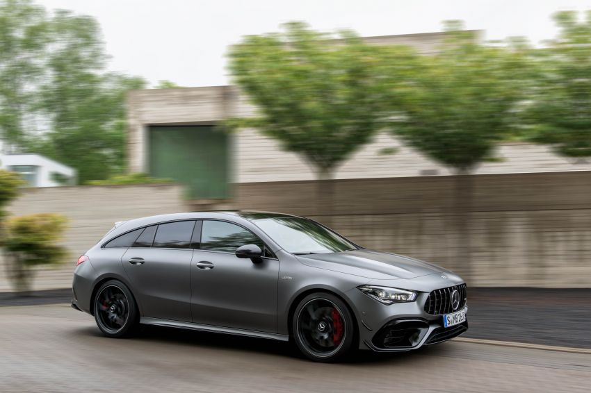 X118 Mercedes-AMG CLA45 4Matic+ Shooting Brake debuts – up to 416 hp, zero to 100 km/h in 4 seconds 986863
