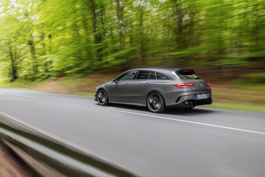 X118 Mercedes-AMG CLA45 4Matic+ Shooting Brake debuts – up to 416 hp, zero to 100 km/h in 4 seconds 986806