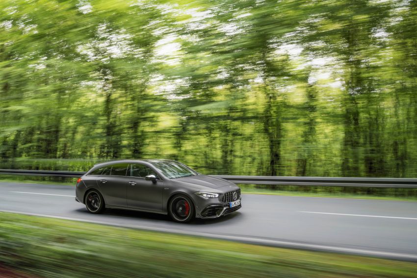 X118 Mercedes-AMG CLA45 4Matic+ Shooting Brake debuts – up to 416 hp, zero to 100 km/h in 4 seconds 986809