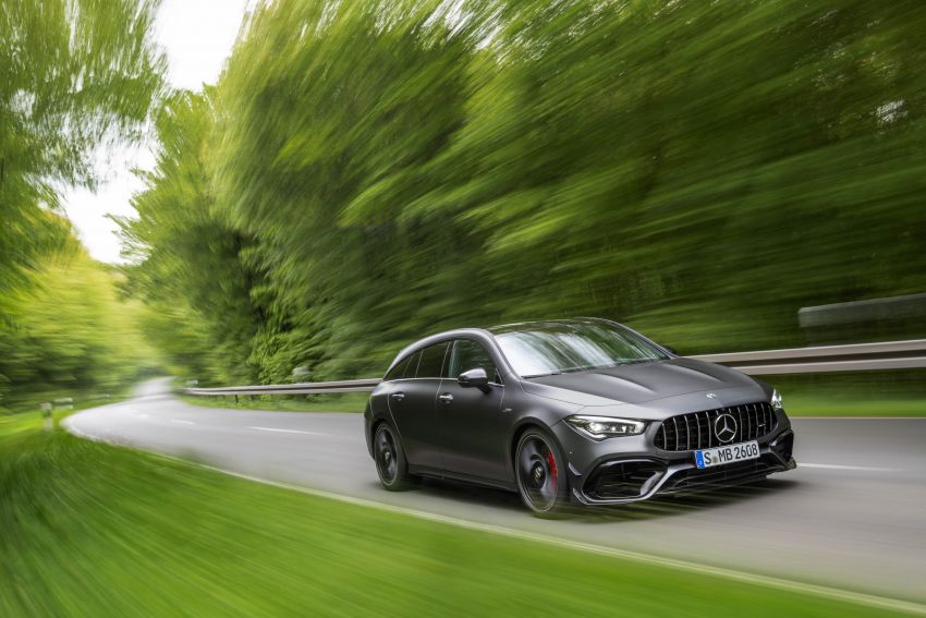 X118 Mercedes-AMG CLA45 4Matic+ Shooting Brake debuts – up to 416 hp, zero to 100 km/h in 4 seconds 986820