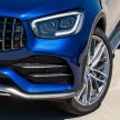 Mercedes-AMG GLC43, GLC43 Coupe facelifts debut – 3.0L twin-turbo V6 with 385 hp; 0-100 km/h in 4.9s