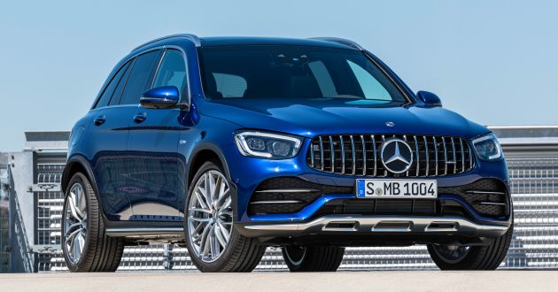 Mercedes-AMG GLC43, GLC43 Coupe facelifts debut – 3.0L twin-turbo V6 with 385 hp; 0-100 km/h in 4.9s