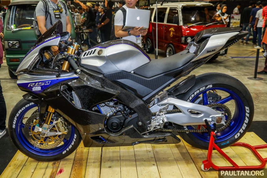 GALERI: Yamaha Y15ZR, R15 modifikasi tayar gemuk 994814