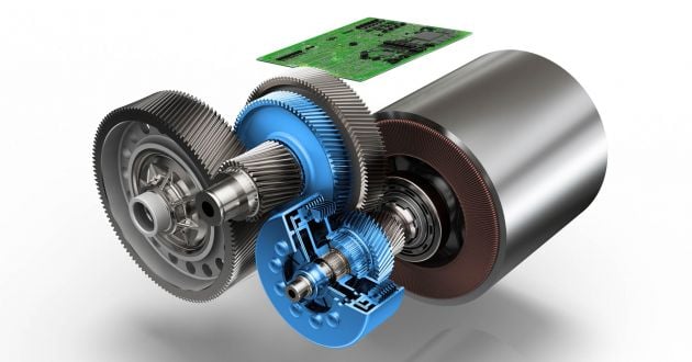 ZF presents new two-speed drive unit for electric cars