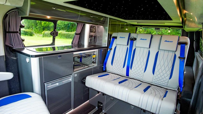 Ford Transit Custom dari MS-RT dan Wellhouse – campervan gaya rali tempahan khas berharga RM395k 993089