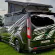 Ford Transit Custom dari MS-RT dan Wellhouse – campervan gaya rali tempahan khas berharga RM395k