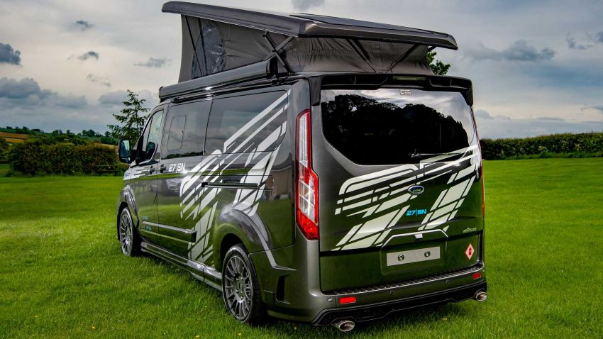 Ford Transit Custom dari MS-RT dan Wellhouse – campervan gaya rali tempahan khas berharga RM395k 993098