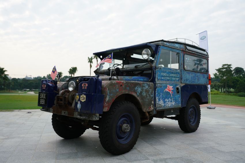 The 1955 ‘Oxford’ Land Rover Series I pit stops in Malaysia – 10k mile drive from Singapore to London 1009614
