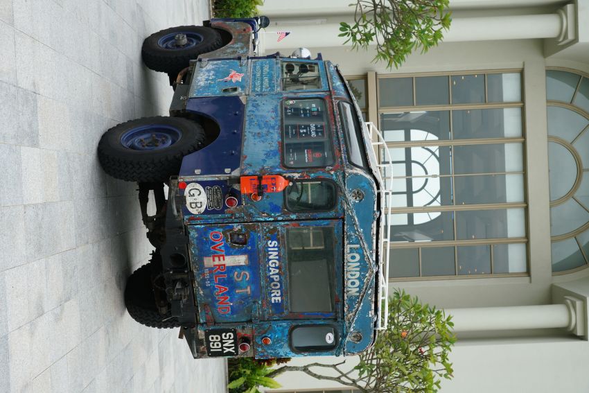 The 1955 ‘Oxford’ Land Rover Series I pit stops in Malaysia – 10k mile drive from Singapore to London 1009616