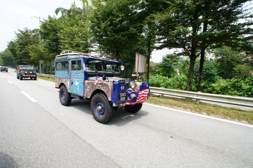 The 1955 ‘Oxford’ Land Rover Series I pit stops in Malaysia – 10k mile drive from Singapore to London 1009631