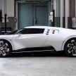 Bugatti Centodieci debuts – 10 units only, 8.0L W16 engine makes 1,600 hp; 0-100 in 2.4s, 380 km/h Vmax!