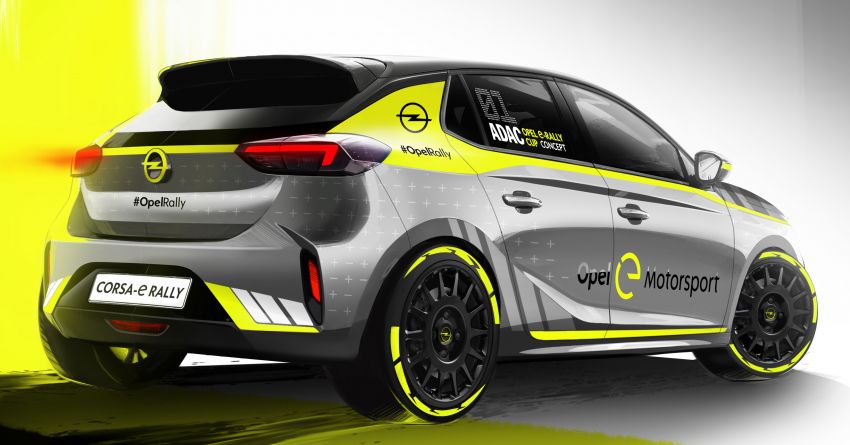Opel Corsa-e Rally – kereta rali elektrik sepenuhnya pertama di dunia bakal buat penampilan di Frankfurt 1005479