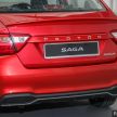 Proton Saga <em>facelift</em> 2019 – perincian setiap varian