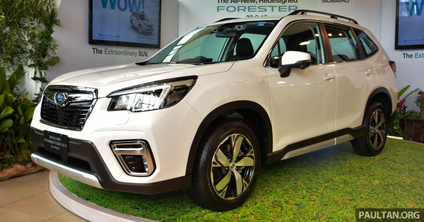 2019 Subaru Forester launched in Malaysia – from RM140k; three 2.0L variants; top spec gets EyeSight 1005235