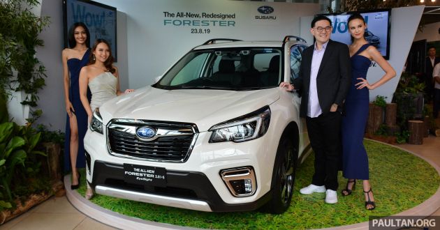 2019 Subaru Forester launched in Malaysia – from RM140k; three 2.0L variants; top spec gets EyeSight