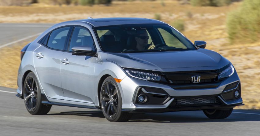 Honda Civic Hatchback <em>facelift</em> 2020 didedahkan di Amerika Syarikat – harga bermula RM91k-RM121k 1001930