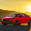 2020 Honda Civic Si Coupe and Sedan debut in the US