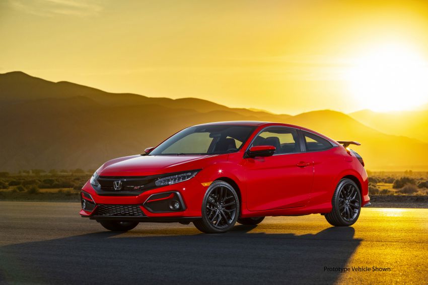 2020 Honda Civic Si Coupe and Sedan debut in the US 1006440