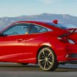 2020 Honda Civic Si Coupe and Sedan debut in the US