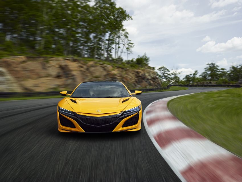2020 Honda NSX now offered in Indy Yellow Pearl hue 999990