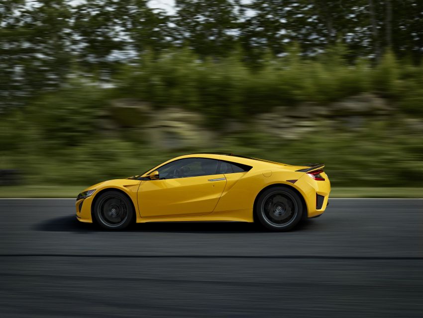 2020 Honda NSX now offered in Indy Yellow Pearl hue 999993
