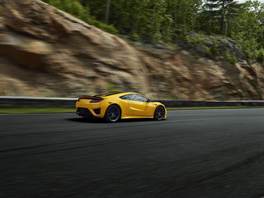 2020 Honda NSX now offered in Indy Yellow Pearl hue 1000003