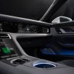 Porsche Taycan cabin shown – new passenger display