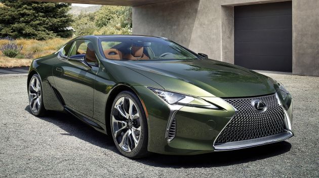 Lexus LC 500 Inspiration Series, gorgeous Nori Green