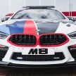 BMW M8 Competition diguna sebagai peronda MotoGP