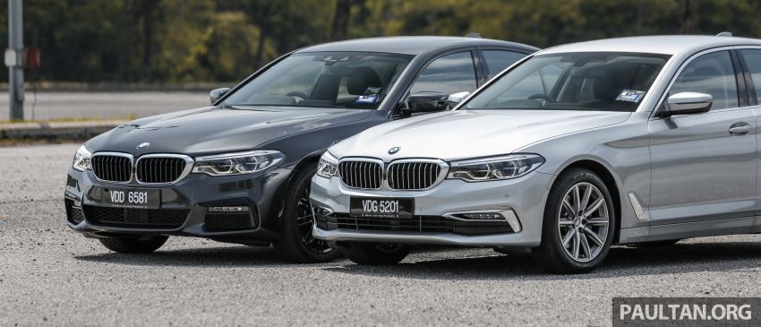 FIRST DRIVE: G30 BMW 520i Luxury and 530e M Sport 1003542