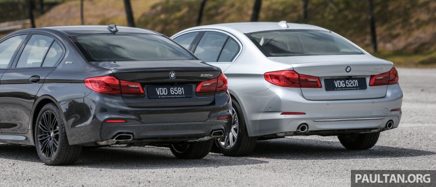 FIRST DRIVE: G30 BMW 520i Luxury and 530e M Sport 1003547