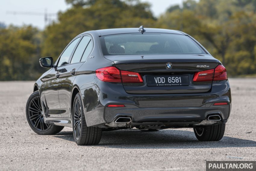 FIRST DRIVE: G30 BMW 520i Luxury and 530e M Sport 1003558