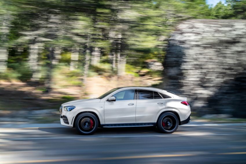 C167 Mercedes-Benz GLE Coupe debuts – larger and with revised styling; GLE 53 4Matic+ with 429 hp 1007973